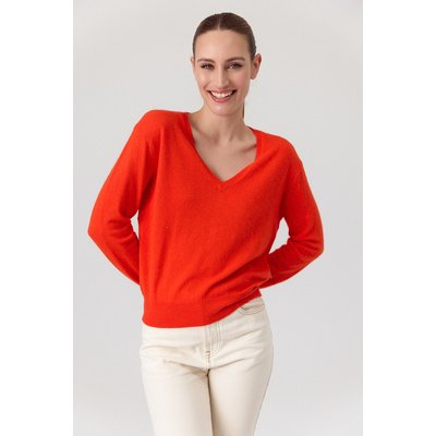 Pull à col V et détails ajourés SANDIE ARTLOVE