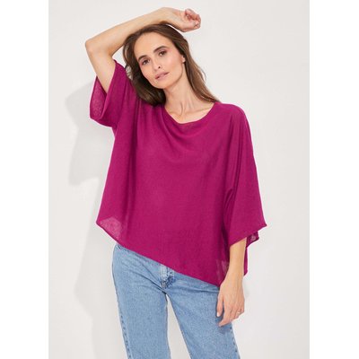 Pull oversize maille uni LIMA LA FIANCÉE