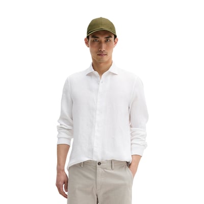 Chemise shaped en lin de haute qualité MARC O'POLO
