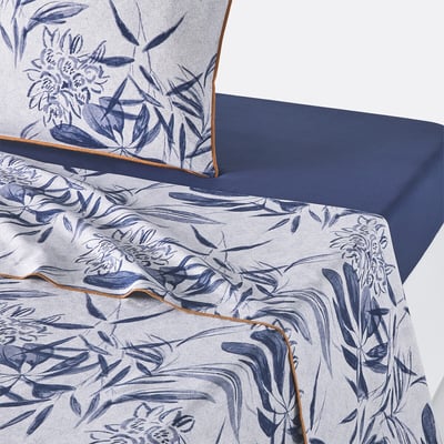 Drap plat percale de coton, Mishima LA REDOUTE INTERIEURS