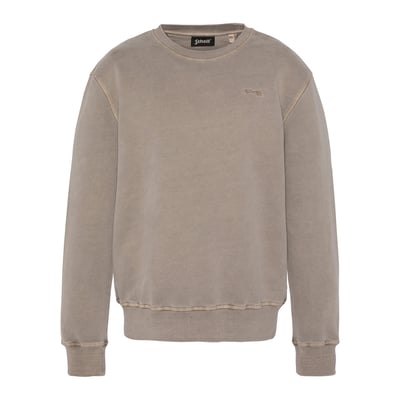 Sweatshirt col rond effet délavé SCHOTT