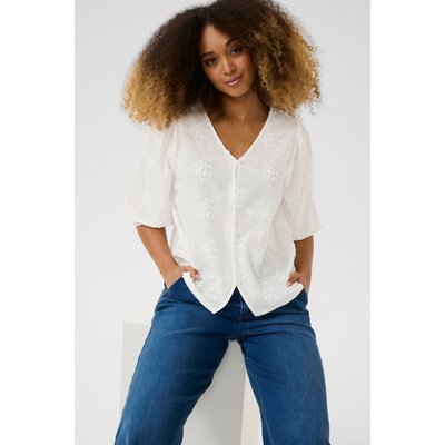 Blouse à manches courtes CRAlisa CREAM