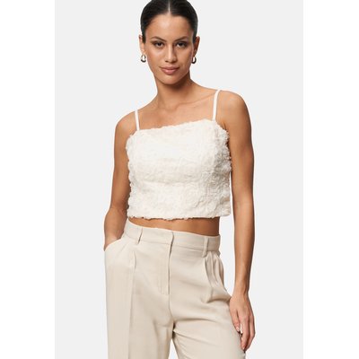 Top mit 3d blumen ZERO