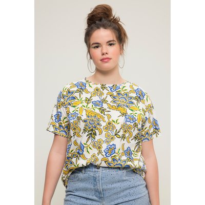 T-shirt oversized à imprimé floral. Col rond STUDIO UNTOLD