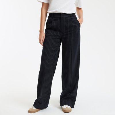 Nadelstreifen-Hose, weite Form mit Bundfalten LA REDOUTE COLLECTIONS