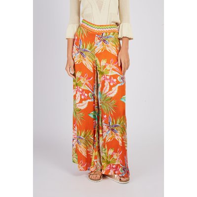 Pantalon évasé imprimé DANCING DERHY