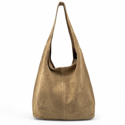 Sac à main en croute de cuir nubuck daim italien EVA OH MY BAG