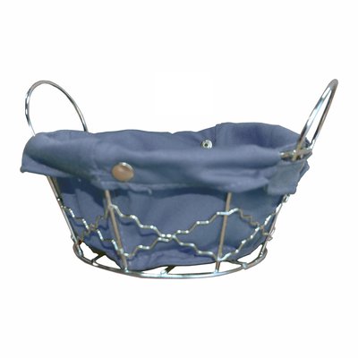 Panier multi-usages Rond - Metal et coton SECRET DE GOURMET