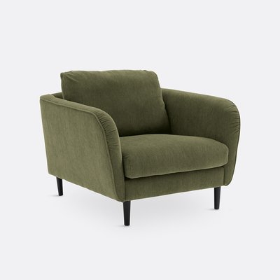 Fauteuil geribd fluweel, Amy LA REDOUTE INTERIEURS