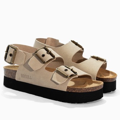 Sandales en cuir suédé ROSA pour femme BAYTON