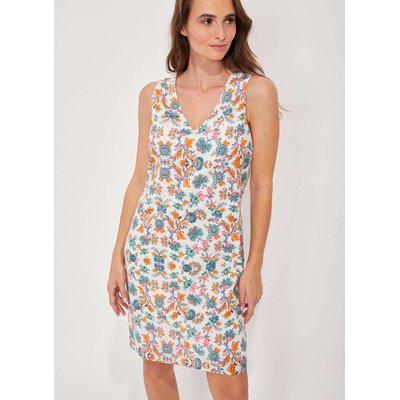 Robe bretelles fantaisie coton bio JUDITH LA FIANCÉE