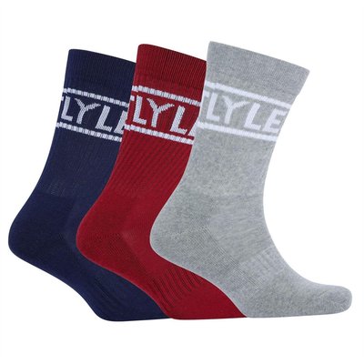Lot de 3 paires de chaussettes de sport LYLE AND SCOTT