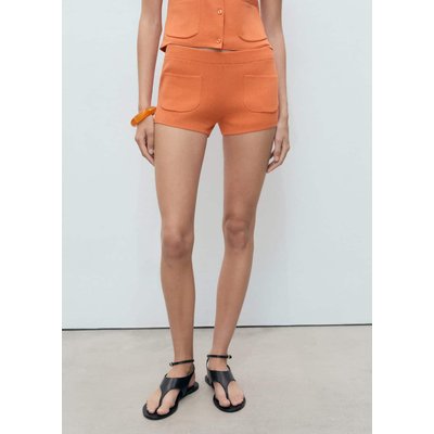 Short en maille poches MANGO
