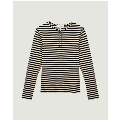 Camisola de mangas compridas, decote tunisino, MARETTE MAISON LABICHE