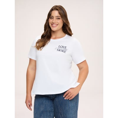 T-shirt avec inscription FIORELLA RUBINO