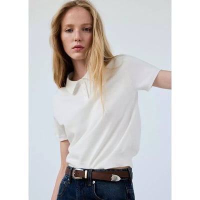 Pull coton polo MANGO