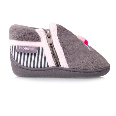 Chaussons Bottillons semelle antidérapante ISOTONER