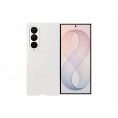 Pack coque silicone magnétique Crème + protège écran Fold 8 Ultra SAMSUNG