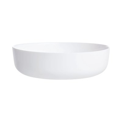 Plat à four rond blanc 26cm Smart Cuisine Diwali 250°C - Luminarc - Opale culinaire extra léger et résistant LUMINARC