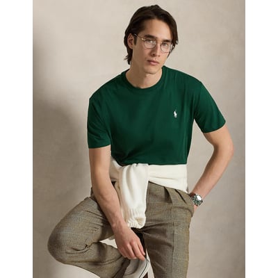 T-shirt col rond en jersey coupe ajustée POLO RALPH LAUREN