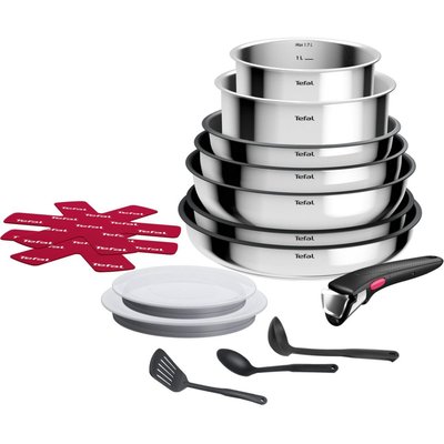 Batterie de cuisine Ingenio Cook Eat 15 pcs L881SF04 TEFAL
