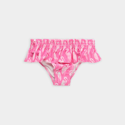 Maillot de bain pour fille avec des flamants UPF50+ BOBOLI