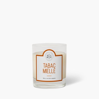Bougie parfumée TABAC MIELLÉ LA BELLE MECHE