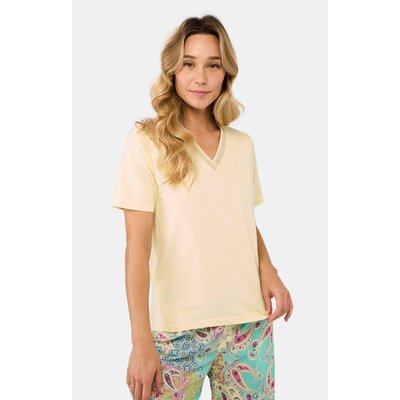 Tee-shirt en coton, manches courtes, uni ARTHUR