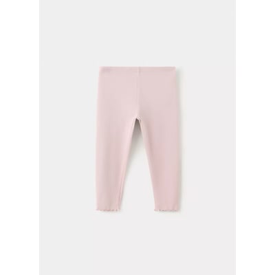 Legging maille côtelée coton MANGO BABY