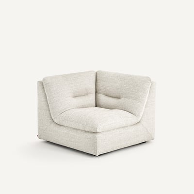 Modulaire 90° hoek in gevlekt canvas, GIULIANO AM.PM