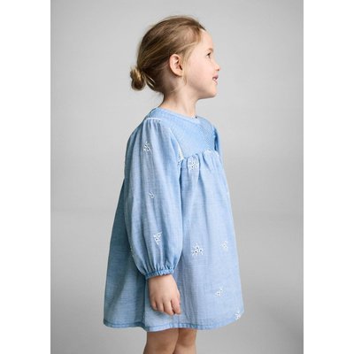 Robe brodée coton MANGO BABY
