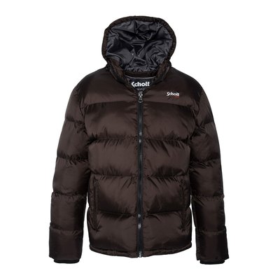 Steppjacke Idaho 2, Kapuze, Reissverschluss SCHOTT