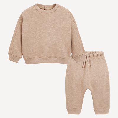 Sweatshirt/Joggers Outfit LA REDOUTE COLLECTIONS