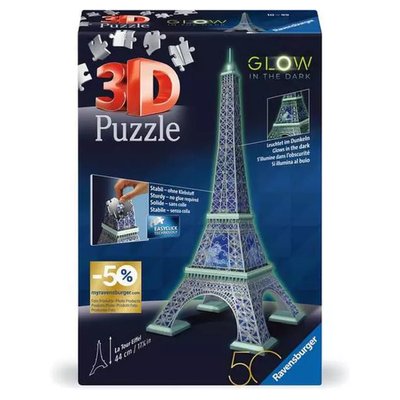 Puzzle 3D Tour Eiffel des 50 ans 216 pieces RAVENSBURGER