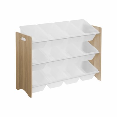Meuble de rangement jouet 12 casiers TOBIAS SWEEEK