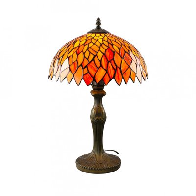 Lampe à poser moyen modèle en verre mosaïque, TIFFANY CAMILLE C-CREATION