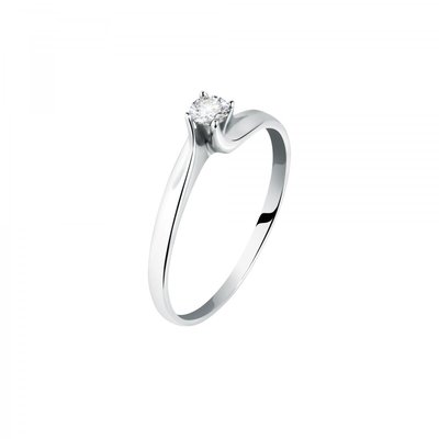 Bague en or blanc 750 PROMESSE BLUESPIRIT