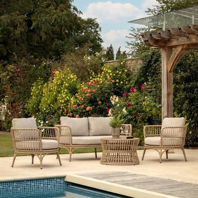 4 Seater Fillon Garden Sofa Set SO'HOME