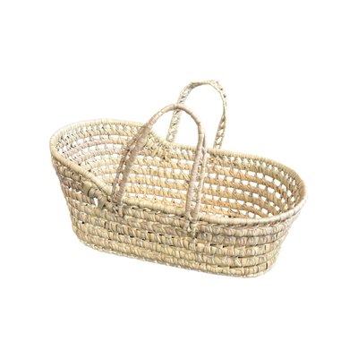 Couffin osier pour poupée HOME MAISON