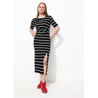 Robe midi marinière PROMOD