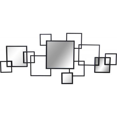 Miroir mural en métal design élégant RECOLLECTION