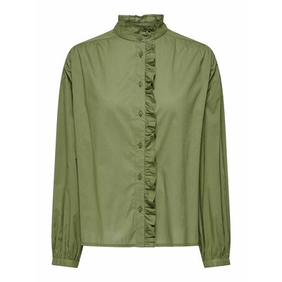 Bluse mit gerüschtem Stehkragen ONLY