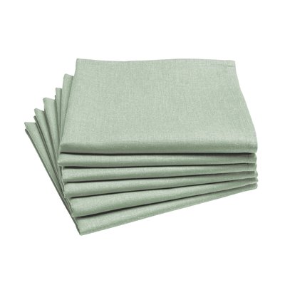 Lot de 6 serviettes de table en coton, Made in France, CAMBRAI COUCKE