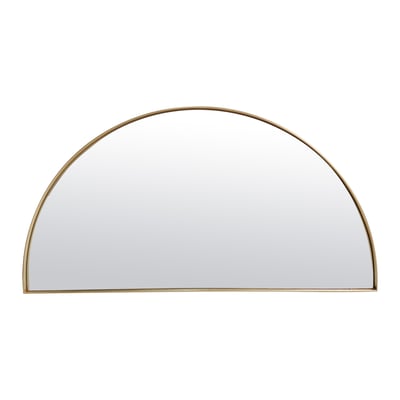 Miroir fin demi cercle 50x100cm EMDE