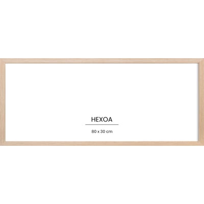 Cadre bois Chêne 80x30cm HEXOA