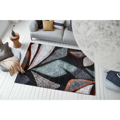Tapis design motif végétal , HAZEL ESPRIT