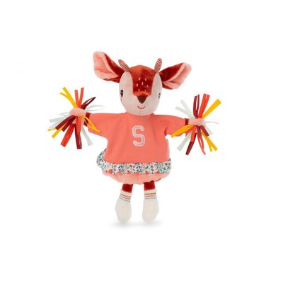 Peluche marionnette à main Stella pompom LILLIPUTIENS