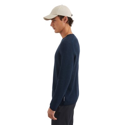 Pull-over regular en coton bio mélangé et structuré MARC O'POLO