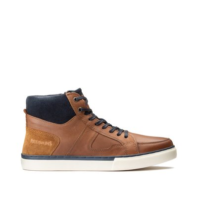 Baskets En Cuir Cizain REDSKINS