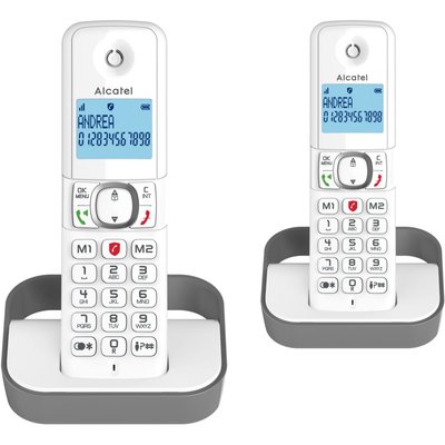 Téléphone sans fil F860 Duo Grey ALCATEL
